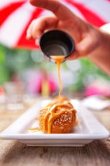 Kommerzielles Foto eines Desserts