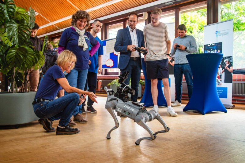 Unitree Roboter an der Zukunftshochschule Emden/Leer